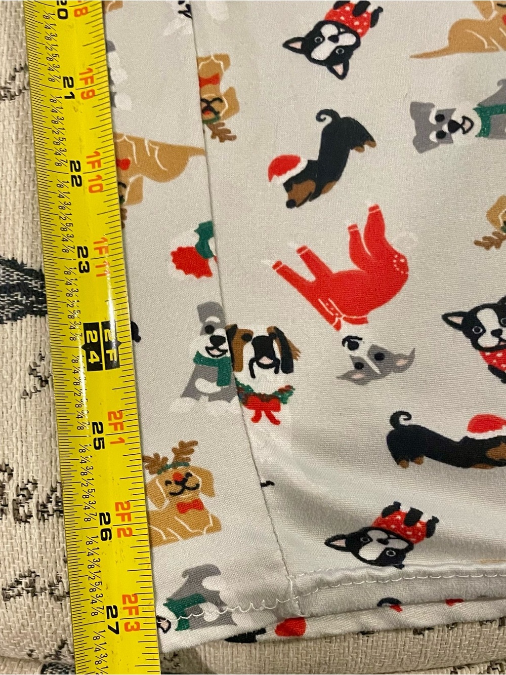 Hello Mello Holiday Lounge Pants – Christmas Dog Print – Size Medium/Large - Picture 9 of 11